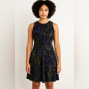 Rebecca Taylor Sleeveless Silk Floral Dress Lined Size 6